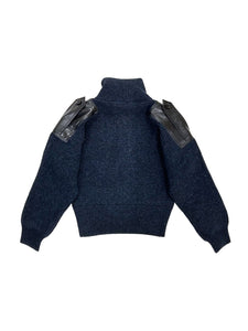 BURBERRY - M Knit Roll Neck - AW25 - TARMAC GREY